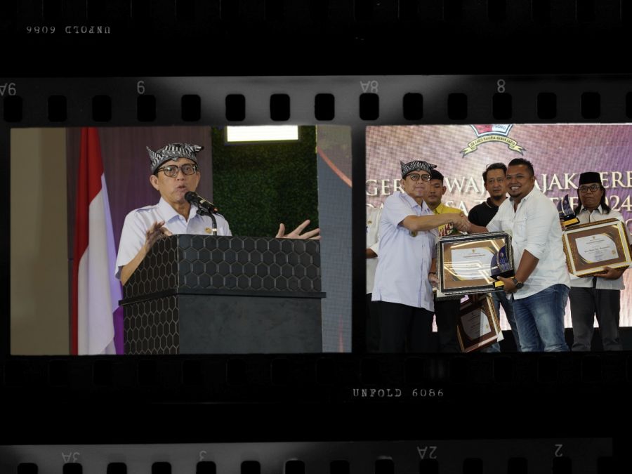 Pemkab Bojonegoro Apresiasi Taat Pajak Dalam Anugerah Wajib Pajak Terbaik dan Desa Teraktif 2024