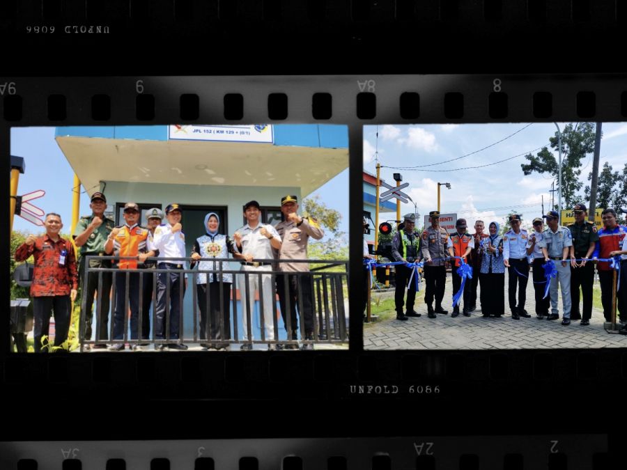 Pemkab Bojonegoro Bangun 8 Titik Pos  dan Palang Perlintasan KA