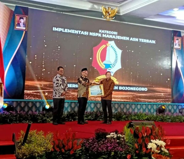 Pemkab Bojonegoro Berhasil Raih Penghargaan BKN Award 2023