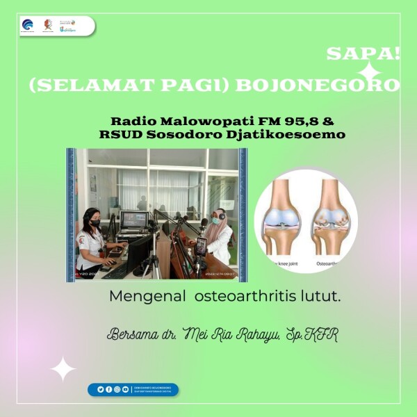 Pemkab Bojonegoro Bersama Kominfo dan RSUD Sosodoro Ajak Warga Bojonegoro Waspadai Osteoarthritis