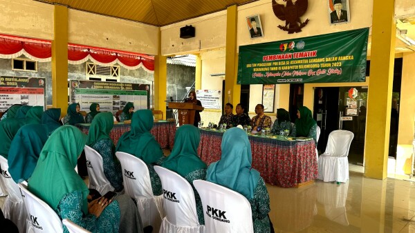 Pemkab Bojonegoro Bersama TNI dan TP PKK Gelar Pelatihan Olahan Makanan Balita 