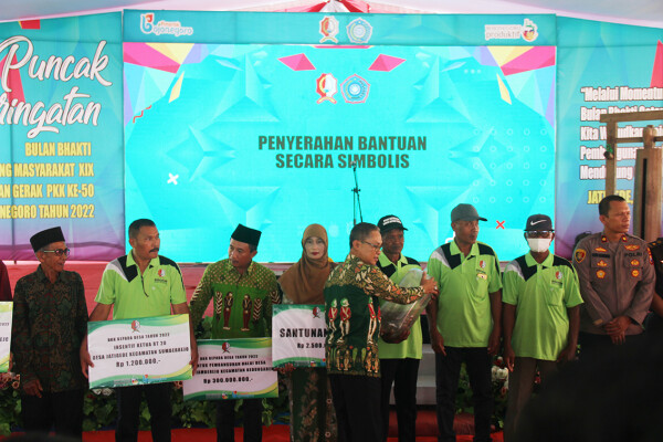 Pemkab Bojonegoro Gelar BBGRM dan HKG, Tingkatkan Gotong Royong untuk Penguatan Integritas