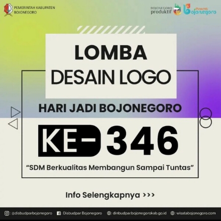 Pemkab Bojonegoro Gelar Lomba Desain Logo HJB Ke 346 Bertema SDM Berkualitas Membangun Sampai Tuntas