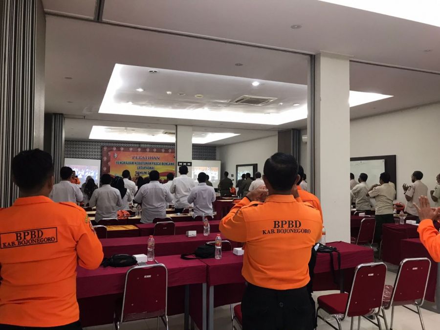 Pemkab Bojonegoro Gelar Pelatihan Jitupasna bagi Aparatur Kecamatan dan Desa Tangguh Bencana