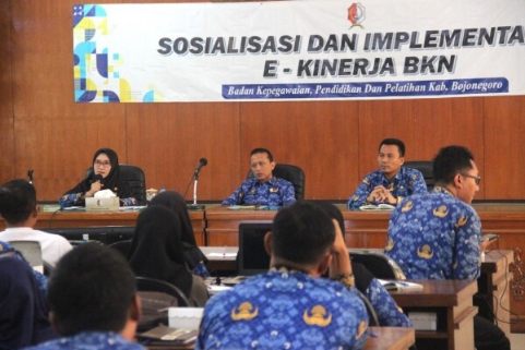 Pemkab Bojonegoro Gelar Sosialisasi E-Kinerja Tingkatkan Kompetensi ASN