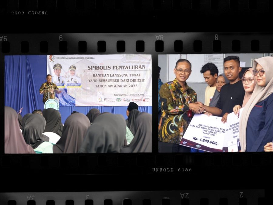Pemkab Bojonegoro Kembali Salurkan BLT DBHCHT