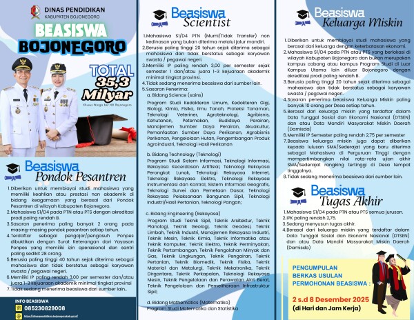 Pemkab Bojonegoro Lanjutkan Beasiswa Pendidikan Tinggi