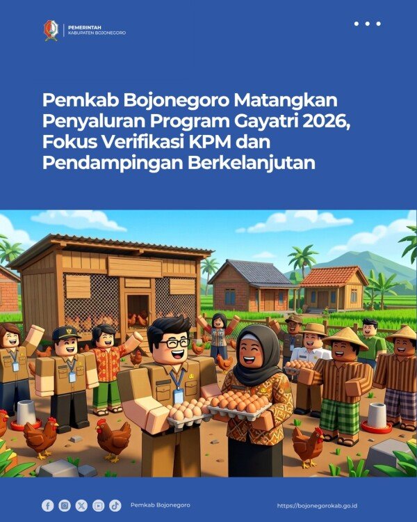 Pemkab Bojonegoro Matangkan Penyaluran Program Gayatri 2026
