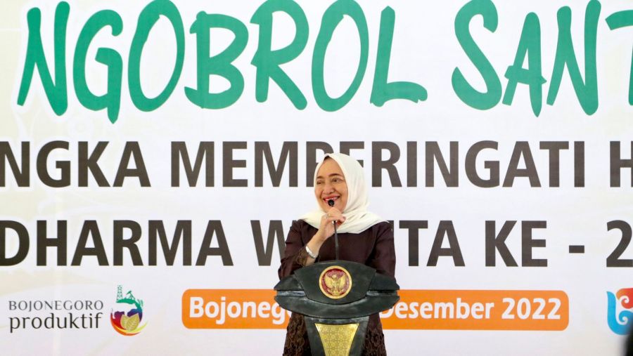 Pemkab Bojonegoro Melalui  P3AKB Gelar Peringatan Hari Ibu Serta HUT DWP Ke 23