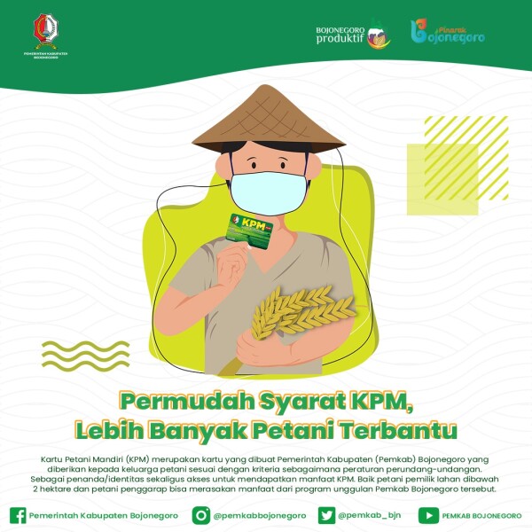 Pemkab Bojonegoro Permudah Syarat KPM Lebih Banyak Petani Terbantu