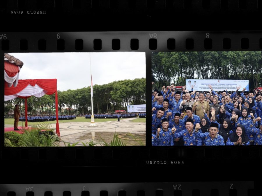 Pemkab Bojonegoro Resmi Serahkan SK Kepada 1.430 CPNS dan PPPK Tahap II