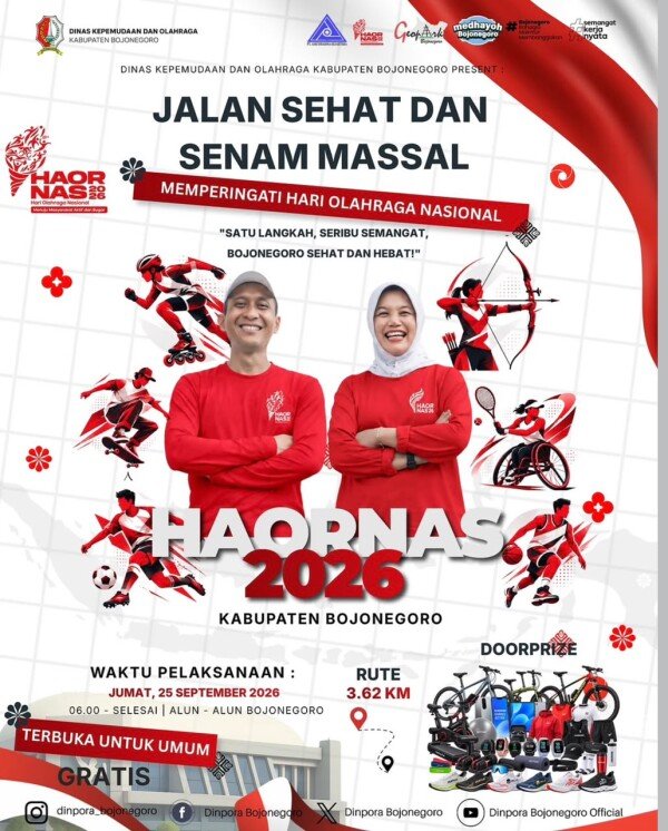 Pemkab Bojonegoro Siapkan Aneka Kegiatan Menarik Peringati HAORNAS 2026, Ini Jadwalnya