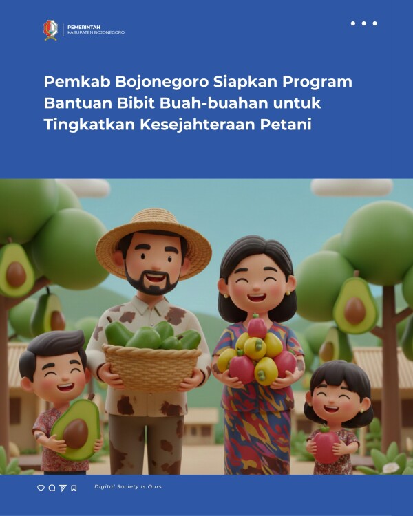 Pemkab Bojonegoro Siapkan Program Bantuan Bibit Buah-buahan