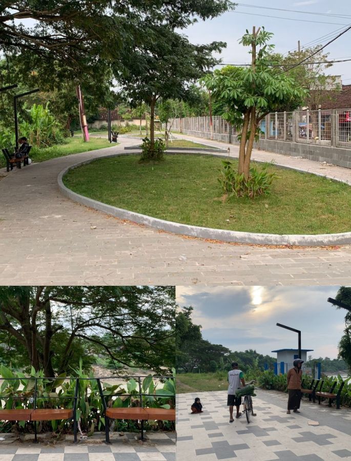 Pemkab Bojonegoro Sulap Tanggul Bengawan Solo Menjadi Taman  Cantik Monggo Pinarak Bojonegoro