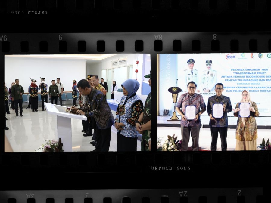 Pemkab Bojonegoro Teken MoU dengan RSCM dan Pemkab Tulungagung untuk Transformasi RSUD