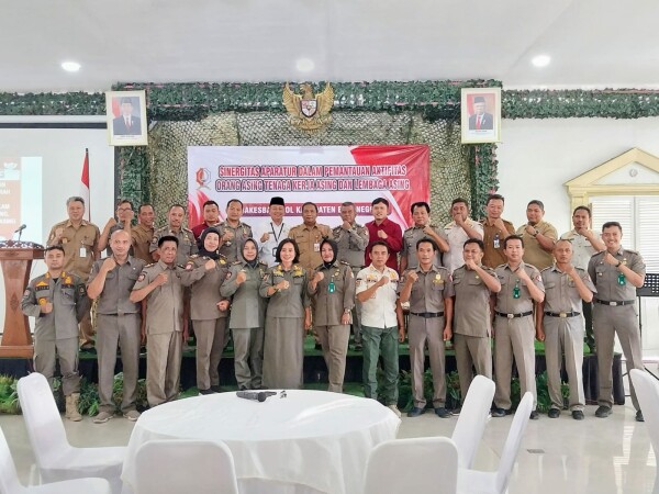 Pemkab Gelar Sosialisasi Lintas Sektoral Pemantauan Orang Asing Wujudkan Bojonegoro Aman dan Nyaman