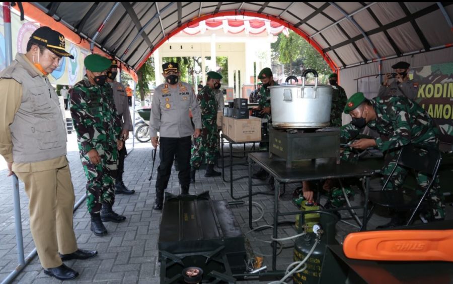 Pemkab Bersama TNI dan Polri Kodim 0812 Serta Polres Lamongan Tingkatan Kewaspadaan Musim Hujan