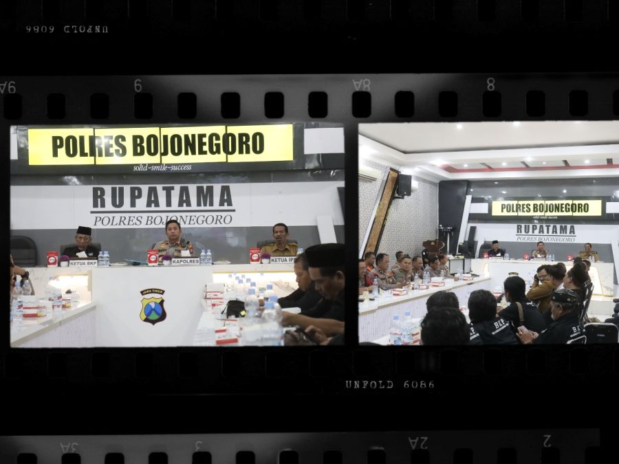 Pendekar di Bojonegoro Komitmen Jaga Suro Aman