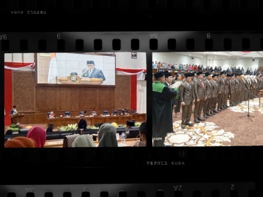 Pengambilan Sumpah Jabatan 50 Anggota DPRD Kabupaten Bojonegoro Masa Bhakti 2024-2029