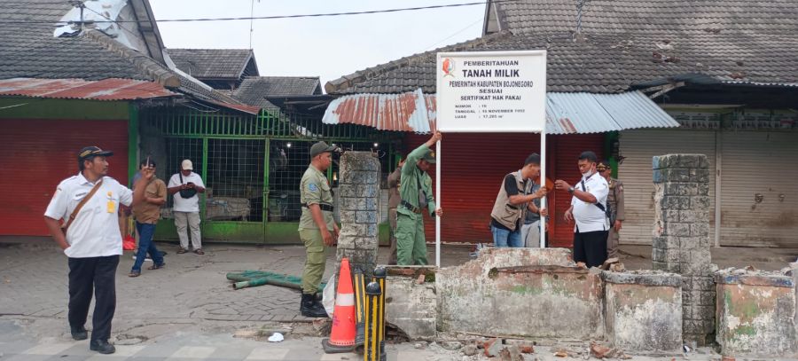 Pengelolaan Pasar Lama Mutlak Menjadi Kewenangan Pemkab Bojonegoro