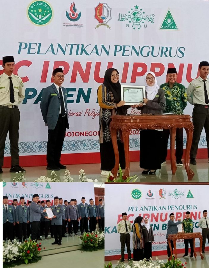Pengurus IPNU IPPNU Bojonegoro Dilantik di Pendopo Pemkab, Siap Menjawab Tantangan Zaman 