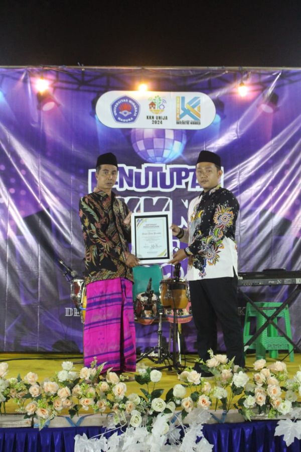 Penutupan KKN Universitas Wiraraja: Meninggalkan Jejak Positif di Desa Bicabbi