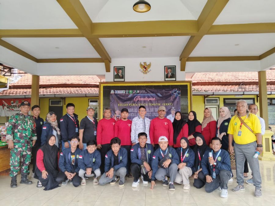 Penutupan KKNT Desa Petahunan Kecamatan Sumbersuko Lumajang
