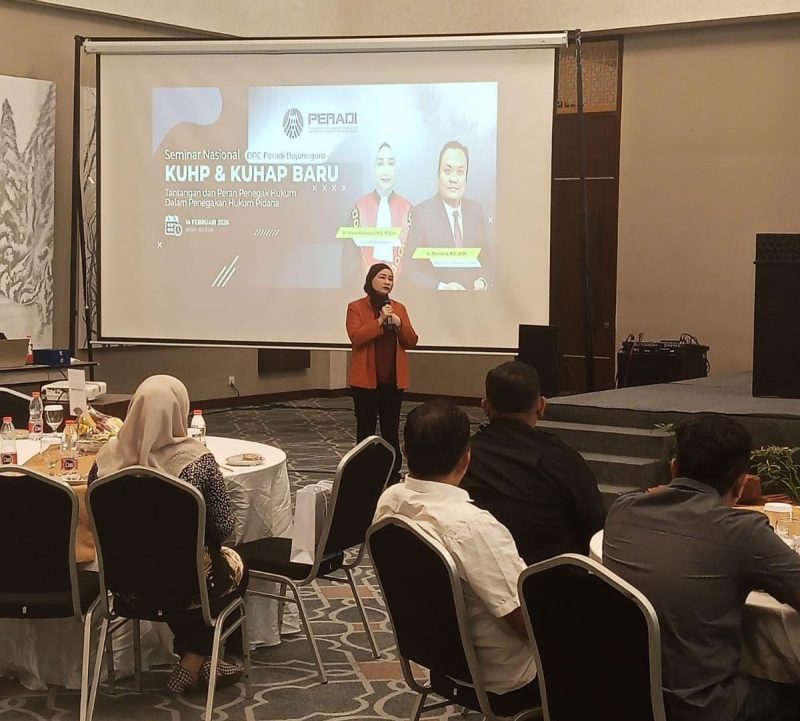 PERADI Bojonegoro Gelar Seminar Kupas KUHP–KUHAP Baru