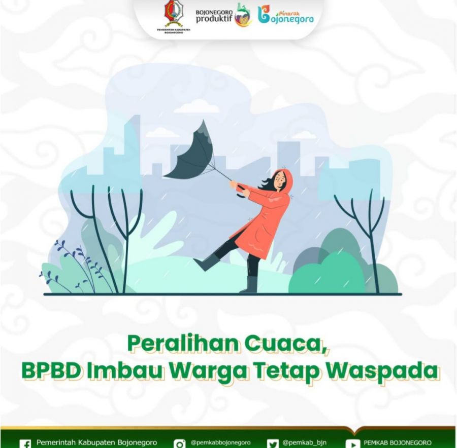 Peralihan Cuaca, BPBD Imbau Warga Tetap Waspada