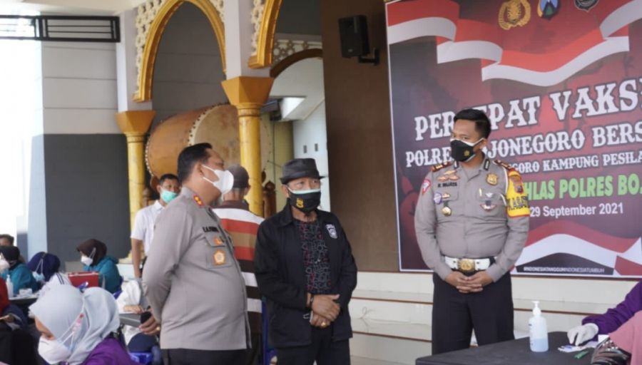 Percepat Vaksinasi, Polres Gandeng BKP