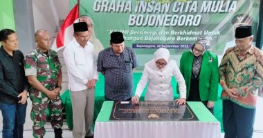 Perempuan Nomor Satu di Bojonegoro Hadiri Peremian Graha Insan Cita Mulia 