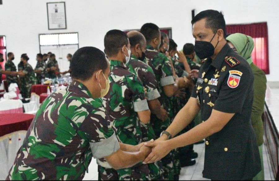 Pererat Jalinan Silaturahmi dan Kebersamaan, Prajurit Korem 071/Wijayakusuma Gelar Halal Bihalal