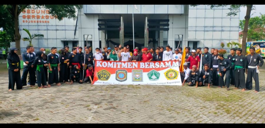 Perguruan Silat di Ledok Satukan Misi Kebersamaan dan Perdamaian