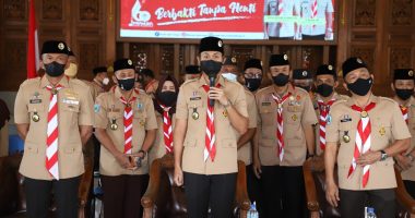Peringatan Hari Pramuka ke-60 Tingkat Jawa Timur Dilaksanakan Secara Virtual