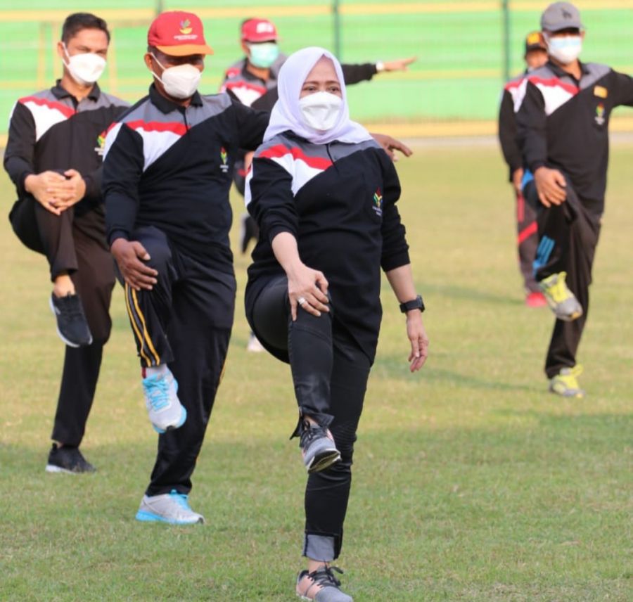 Peringati Haornas ke 38, Pemkab Bojonegoro Resmikan Kick Off Bupati Cup 2021