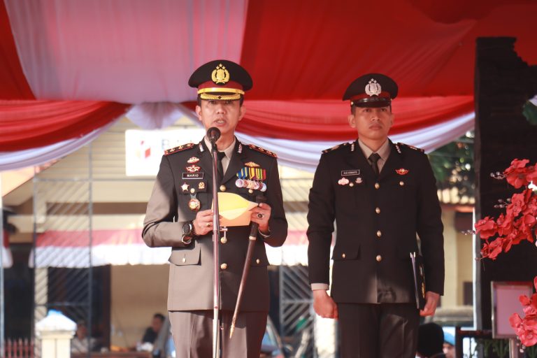 Peringati Hari Bhayangkara Ke -78,Kapolres Bojonegoro : Tingkatkan Terus Pelayanan Kepada Masyarakat
