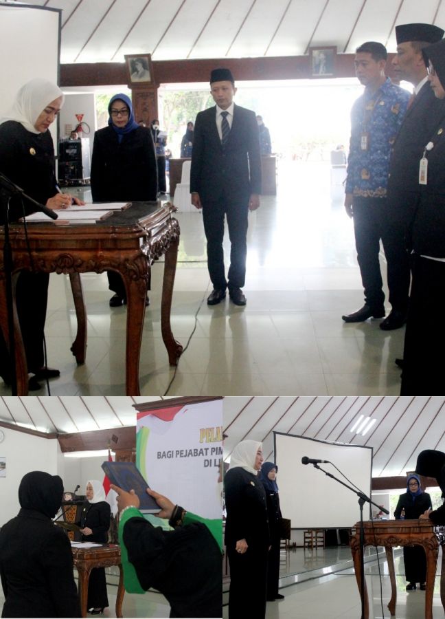 Perkuat Roda Pemerintahan, Bupati Bojonegoro Lantik 19 Pejabat
