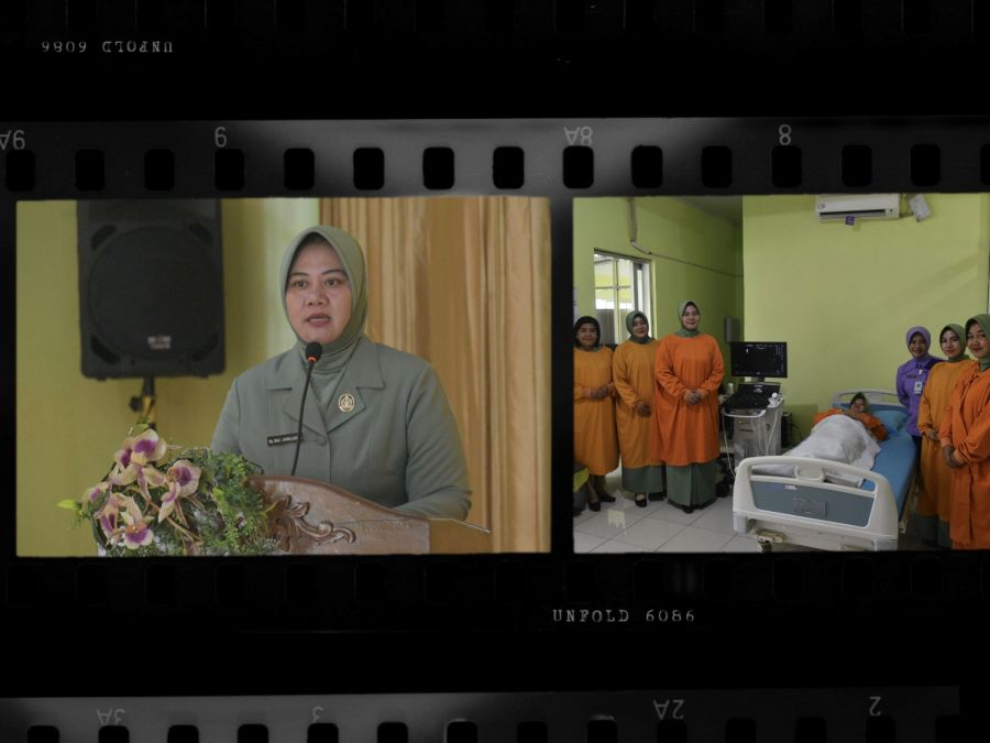 Deteksi Dini Kanker Payudara, Persit KCK Koorcab Rem 071 Gelar Pemeriksaan USG Mamae 