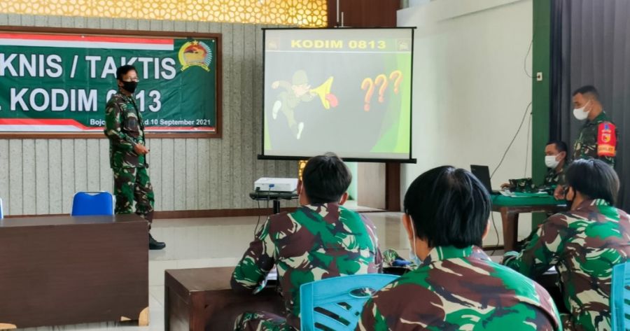 Pertajam Satuan Intelijen, Kodim Bojonegoro Gelar Latnis Unit Intel 2021