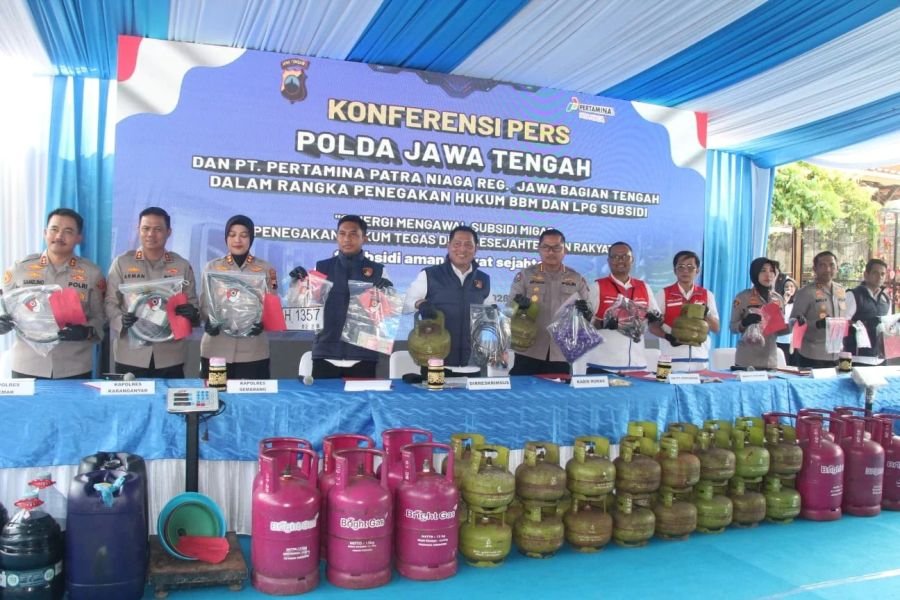 Pertamina Apresiasi Dit Reskrimsus Polda Jateng Ungkap Penyalahgunaan LPG