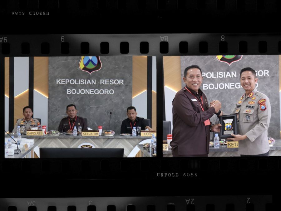 Peserta KKP Sespimmen Polri Dikreg Ke - 65 Gelombang I T.A 2025 Kunjungi Polres Bojonegoro