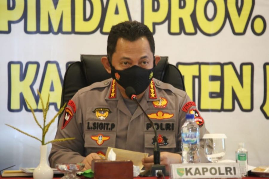 Pimpin Rapat Forkopimda Jayapura, Kapolri Tekankan Kesiapan PON dan Penanganan Covid-19 