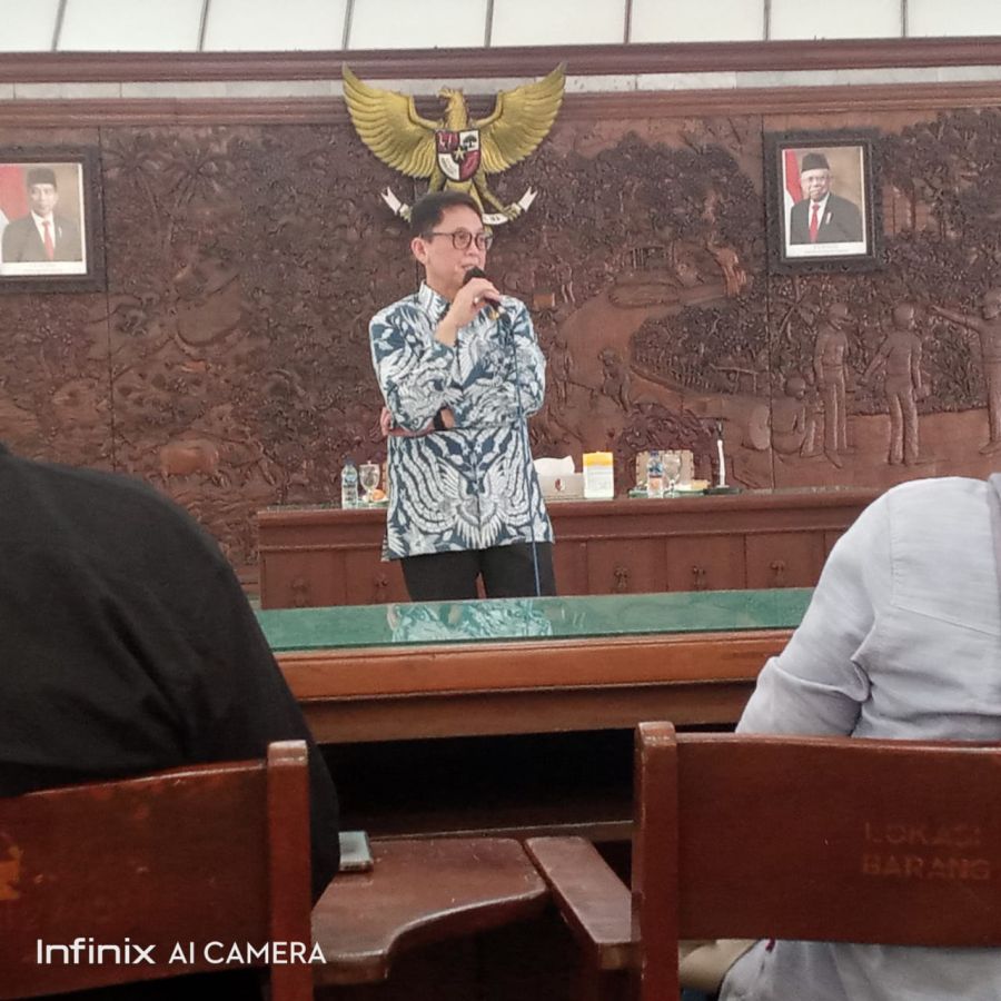 Pj Bupati Adriyanto Gelar Media Gethering Ajak Para Jurnalis Jaga Bojonegoro Tetap Kondusif  