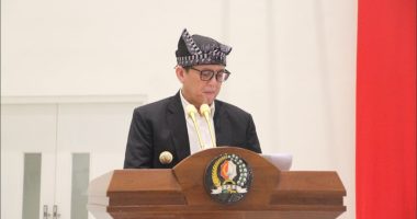 Pj Bupati Andriyanto Paparkan Penyampaian Jawaban Atas Pandangan Umum Praksi-Fraksi