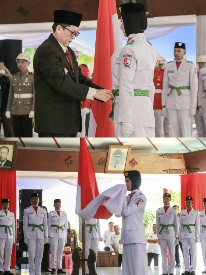 Pj Bupati Bojonegoro Andriyanto Kuhkan 72 Pakibraka Kab. Bojonegoro Tahun 2024