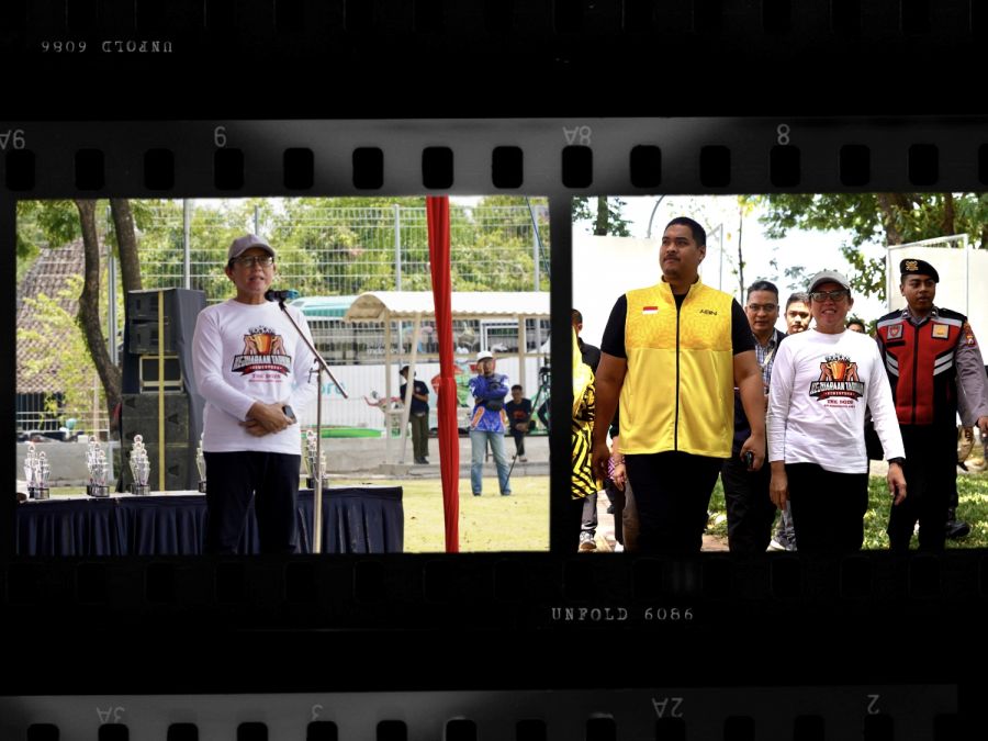 Pj. Bupati Bojonegoro Dampingi Menteri Pemuda dan Olahraga RI