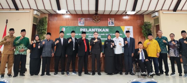 Pj Bupati Hadiri Pelantikan Pengurus Baznas Bojonegoro Wujutkan Sinergitas Pemerataan Penyaluran