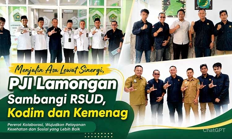PJI Lamongan Gaungkan Informasi Edukatif Bersama RSUD, Kodim dan Kemenag