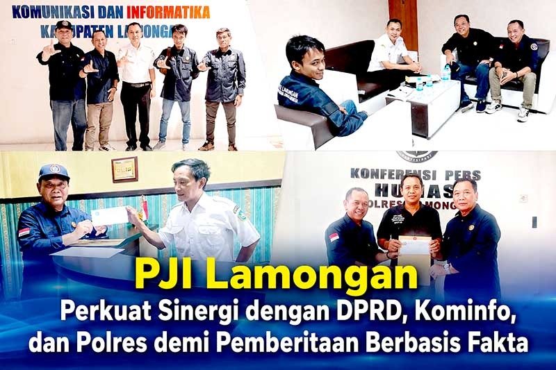 PJI Lamongan Sambangi Tiga Instansi Kunci, Tegaskan Komitmen Sajikan Berita Akurat dan Edukatif