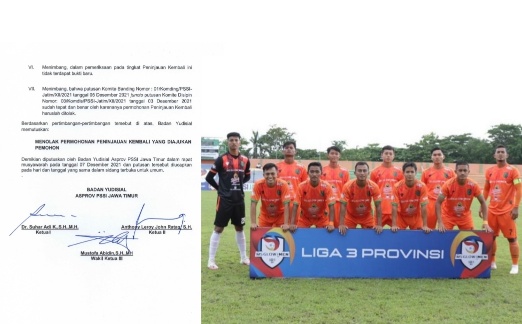 PK Ditolak Persebo Tuntut Keadilan ke PSSI Pusat
